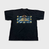 Vintage 90s 3D Emblem Truckers Only T Shirt Mens Large Black Drivin Life Away Tee