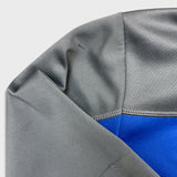 Nike Sportswear Sweatshirt Mens Medium Gray Swoosh Full Zip Tracksuit Top