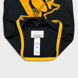 2019 Adidas Pittsburgh Penguins Stadium Series Patch Jersey Mens Large Black Fight Strap