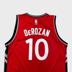 Adidas DeMar DeRozan Toronto Raptors Jersey Mens Large Swingman NBA Basketball