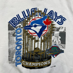 Vintage 1992 Toronto Blue Jays Sweatshirt Mens XL USA World Series Champions MLB