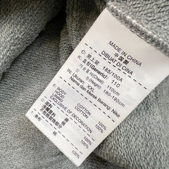 Nike Air Hoodie Mens Large Gray Sportswear Swoosh Full Zip Hooded Sweater