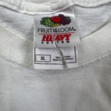Vintage Y2K New York City T Shirt Mens XL White Fruit of The Loom Short Sleeve Tee