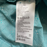 Tommy Bahama Shirt Mens Large Blue Hawaiian Checkered Preppy Button Up