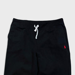 Polo Ralph Lauren Sweatpants Mens Large Black Pony Taper Leg Jogger