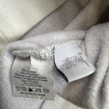 Vintage 90s Stussy Hoodie Mens Small White Arch Logo USA Hooded Sweater