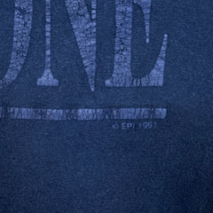 Vintage 1991 Tombstone Arizona T Shirt Mens Large Blue Heavyweight Cotton Tee