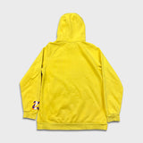 Nike Air Jordan Brand Hoodie Mens Large Yellow Jumpman Pullover Hooded Sweatshirt