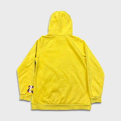 Nike Air Jordan Brand Hoodie Mens Large Yellow Jumpman Pullover Hooded Sweatshirt