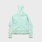 Lululemon Scuba Hoodie *Stretch Womens Size 4 Green Full Zip Hooded Sweater