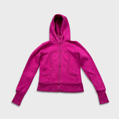 Lululemon Scuba Hoodie Womens Size 6 Purple Full Zip Sports Hooded Sweater