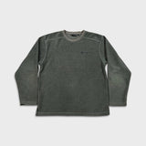 Vintage 90s Champion Fleece Mens Medium Gray Sportswear Pullover Jacket