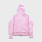 Lululemon Scuba Hoodie Womens Size 8 Pink Full Zip Sport Hooded Sweater