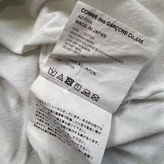Comme des Garcons Play T Shirt Mens Small White CDG Play Polka Dot Heart Tee