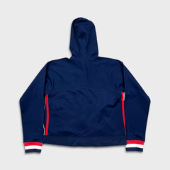 Adidas Essentials Hoodie Mens Small Blue Full Zip Lightweight Hooded Sweater