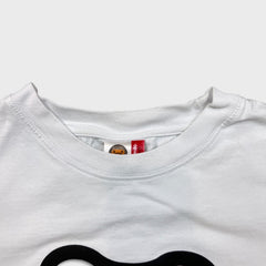 Vintage 2007 Baby Milo Hot Dog T Shirt Mens Medium White BAPE Graphic Short Sleeve Tee