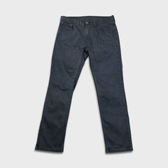Levi's 511 Jeans Mens 33x32 Gray Slim Fit Dark Wash Stretch Mid Rise Denim Pants