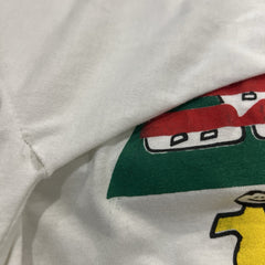 Vintage 90s Shriners Hospital Montreal T Shirt Mens Large White Single Stitch Tee
