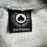 Thrasher Magazine Hoodie Mens XL Gray Logo Skateboard Pullover Hooded Sweater