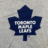 Vintage Y2K Toronto Maple Leafs T Shirt Mens XL Gray Classic Logo NHL Hockey Tee