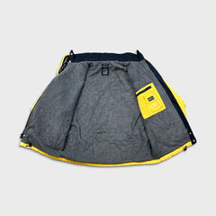 Nautica Jacket Mens Large Yellow NS-83 Full Zip Bomber Outdoor Coat