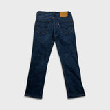 Levi's 511 Jean Mens 30x26 Blue Slim Fit Mid Rise Dark Wash Stretch Denim Pants