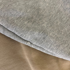 Lacoste Sweatshirt Mens Medium Gray Classic Fit Color Block Pullover Crewneck