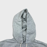 Nike Sportswear Hoodie Mens Small Gray Swoosh Standard Issue Hooded Sweater