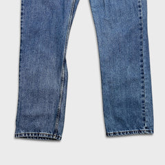 Levi's 516 Jeans Mens 36x34 Blue Slim Straight Leg Medium Wash Denim Pants