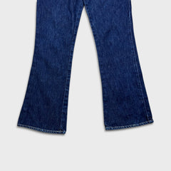 Vintage 90s Diesel Bold Flare Jeans Womens 26x30 Blue Dark Wash Pants