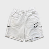 Nike Sportswear Shorts Mens Small White Sportswear Pocketed Multi Swoosh