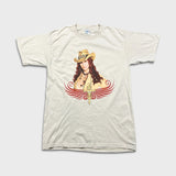 Vintage 2003 Cher T Shirt Mens Large Beige Living Proof Short Sleeve Band Tee