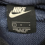 Nike Sportswear Heritage Hoodie Mens Large Blue Swoosh Pullover Hooded Sweater