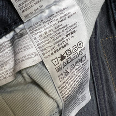 Levi's 511 Jeans Mens 34x32 Blue Slim Fit Mid Rise Dark Wash Faded Denim Pants