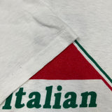 Vintage 80s Italian Princess T Shirt Mens 2XL White Single Stitched Novelty Tee