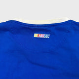Vintage Y2K NASCAR Blank T Shirt Mens XL Blue Racing Sportswear Short Sleeve Tee
