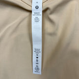 Lululemon Align T-Shirt Cropped Top Womens Size 6 Yellow Athletic Activewear Tee