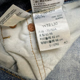 Levi's 501 Jeans Mens 32x27 Blue Original Fit Straight Medium Wash Denim Pants