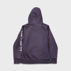 Carhartt Hoodie Womens Small Purple Relaxed Fit Workwear Hooded Sweater