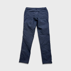 Lululemon ABC Slim Fit 5 Pocket Pant Mens 34x32 Blue Casual Stretch Trousers