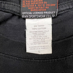 Vintage 90s Harley Davidson T Shirt Mens Large Black Skull Graphic Faded Tee