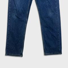 Levi's 505 Jeans Mens 36x32 Blue Regular Fit Straight Leg Medium Wash Denim Pants