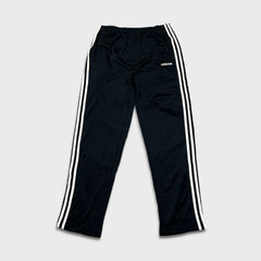 Vintage 90s Adidas Track Pants Mens Large Black Tear Away Athletic Jogger