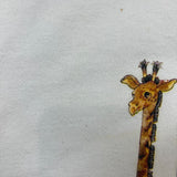 Vintage 90s Noah's Ark Sweatshirt Mens Small White Religion Graphic Pullover