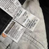 Levi's 501 Jeans Mens 36x30 Black Original Straight Leg Dark Wash Denim Pants