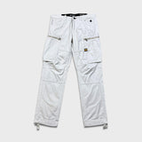 G-Star Raw Pants Mens 34x30 White Straight Fit Casual Utility Cargo Trousers
