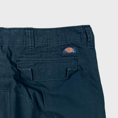 Dickies Pants Mens 30x30 Blue Regular Straight Cargo Workwear Casual Trousers