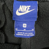 Nike Sportswear Sweatpants Mens Medium Black Swoosh Taper Leg Jogger