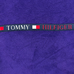 Vintage 90s Tommy Hilfiger Fleece Mens Small Purple Tommy Jeans Jacket