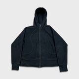 Lululemon Scuba Hoodie Womens Size 12 Black Full Zip Sports Hooded Sweater